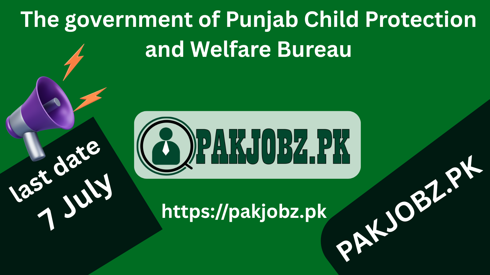Child Protection and Welfare Bureau Jobs 2025 Application Form