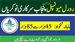  Jobs at Punjab Rural Municipal Services Company (PRMSC)