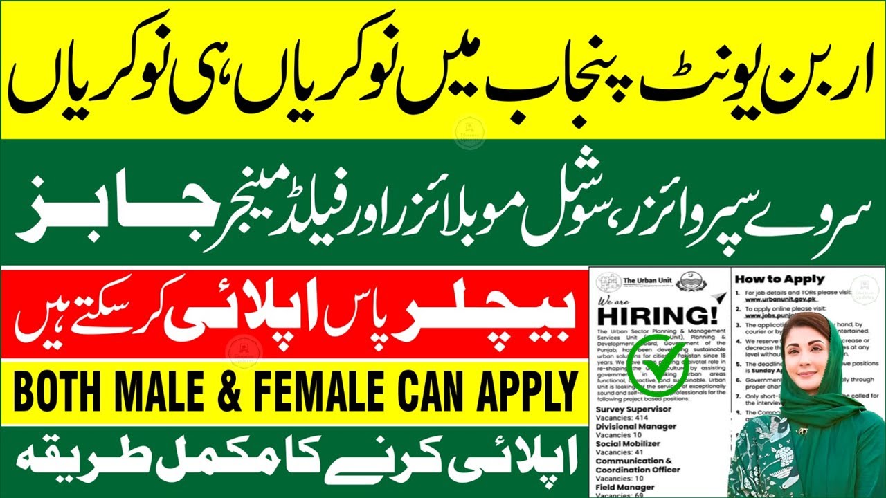   Job Opportunities at Urban Unit 