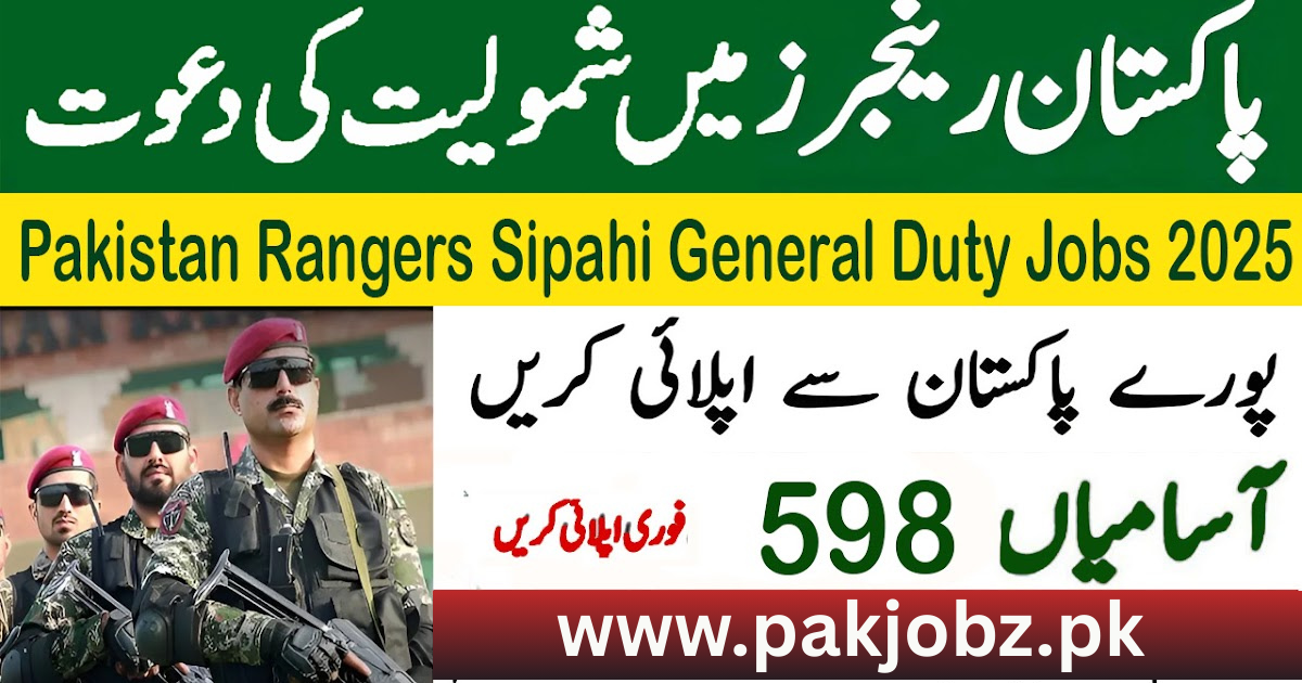 Pakistan Rangers Latest Jobs 2025
