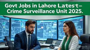  Crime Surveillance Unit (CSU) jobs- Government of Punjab