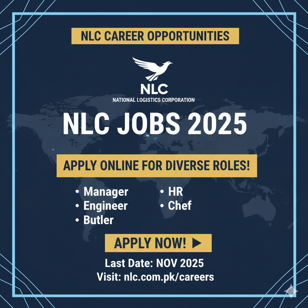  Latest NLC Careers in Karachi & Rawalpindi