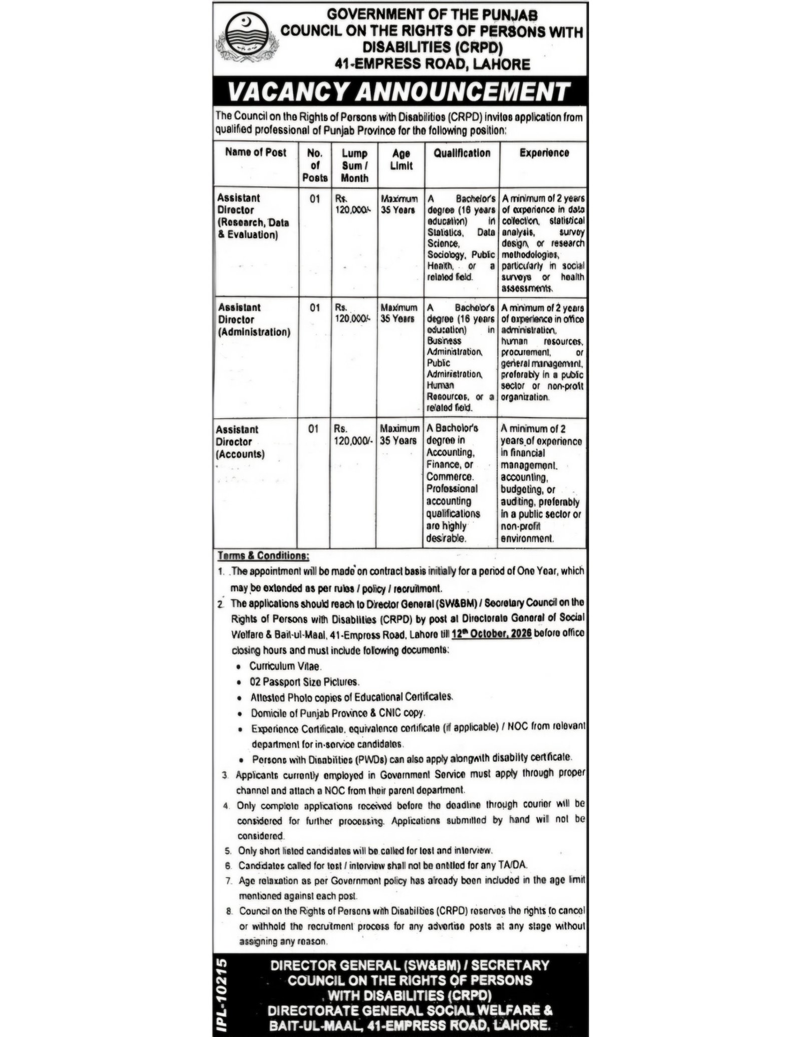PGCL Jobs 2026 CEO CFO GM Technical Apply Online - Original Advertisement