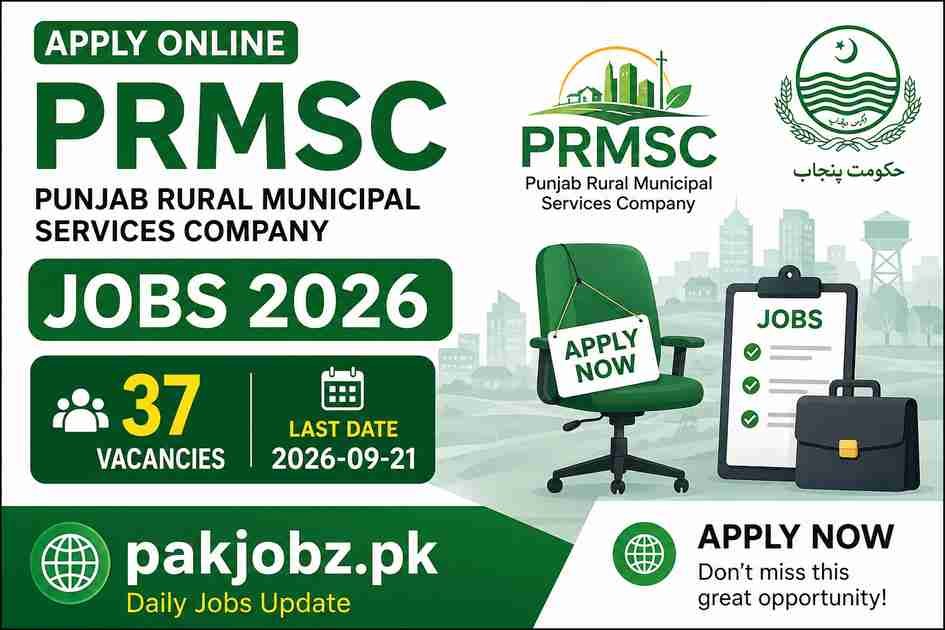 PRMSC Punjab Rural Jobs 2026 Apply Online Latest - Job Poster