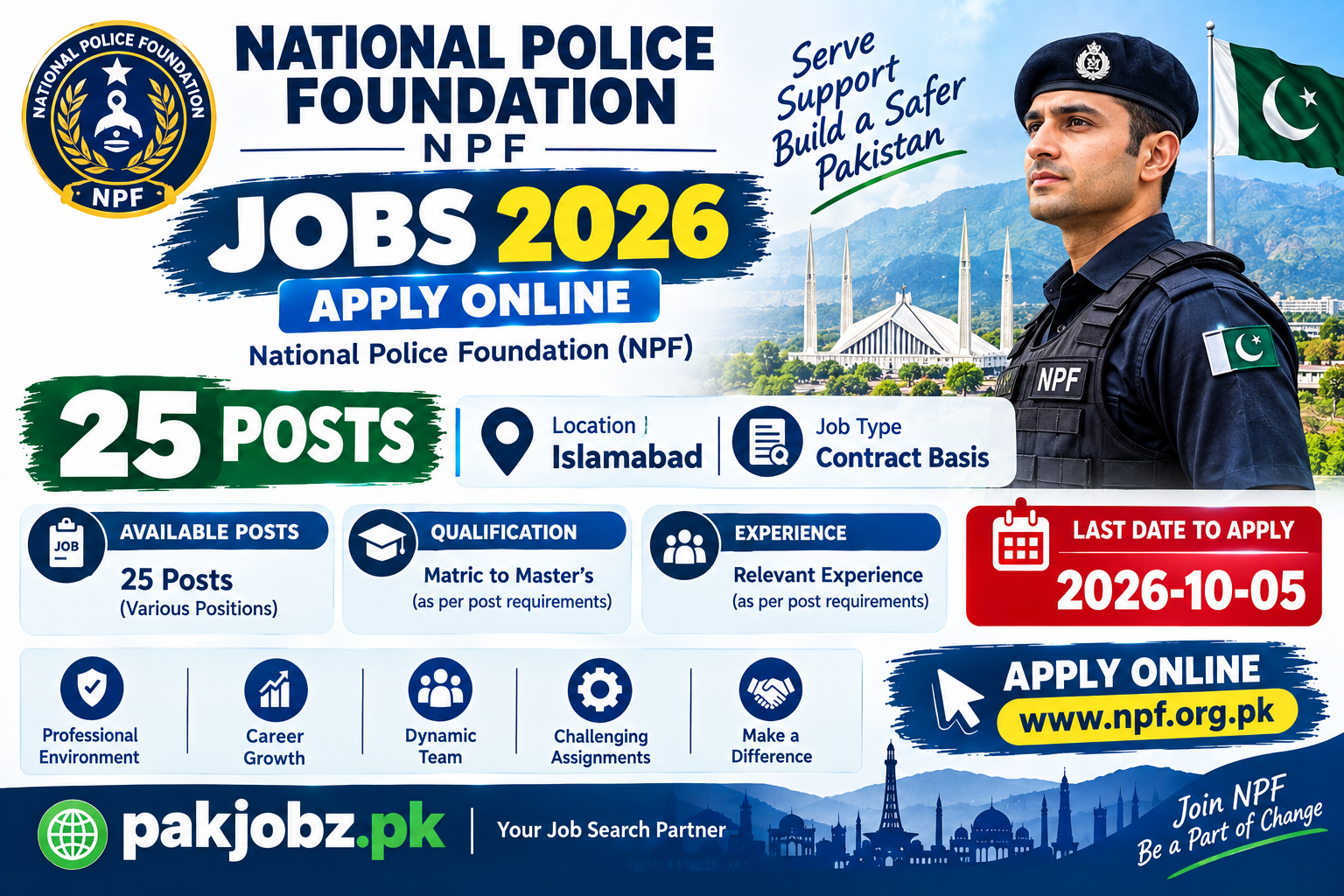 National Police Foundation NPF Jobs 2026 Apply Online - Job Poster